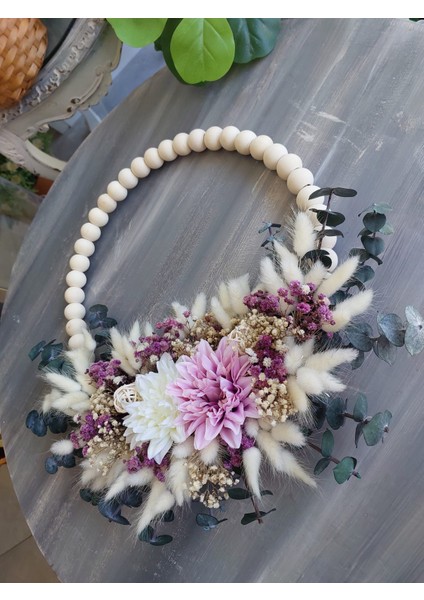 Natural Kapı Süsü Tahta Boncuklu, Hediye, Doğal, Dekor, Çelenk, Yapay Çiçek, Kurutulmuş Çiçek indirimleri