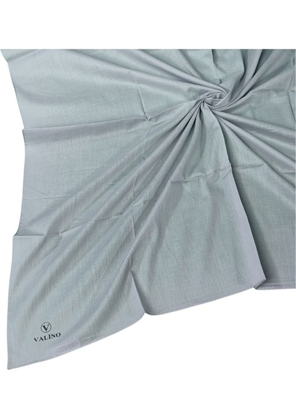 Valino Organik Pamuk Düz Renk Eşarp 100X100 cm - Doğal ve Nefes Alabilen Kumaş