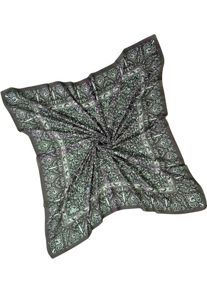 Mısırlı Eşarpları Büyük Boy Etnik Desenli Eşarp 120X120 cm modelleri