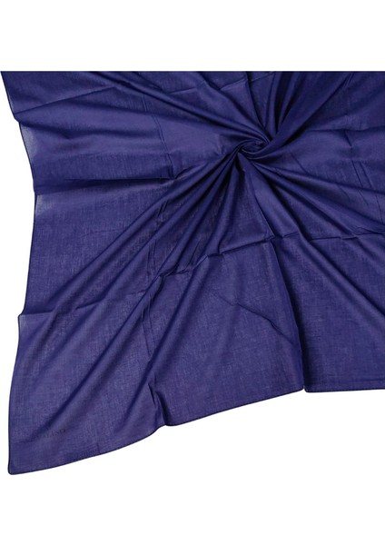Valino Organik Pamuk Düz Renk Eşarp 100X100 cm - Doğal ve Nefes Alabilen Kumaş