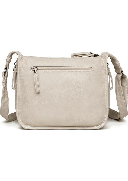 Yıkama Deri Postacı Askılı Kadın Çantası 21-K Barcelona 1934 fiyatları