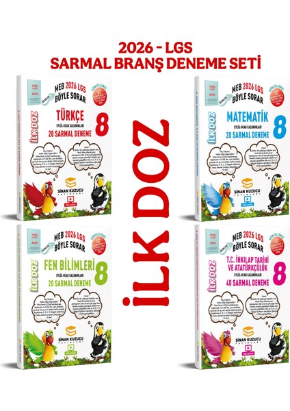 Süper Set ( 6ADETSORU Bankası- 4 - Adet Deneme Kitabı) modelleri