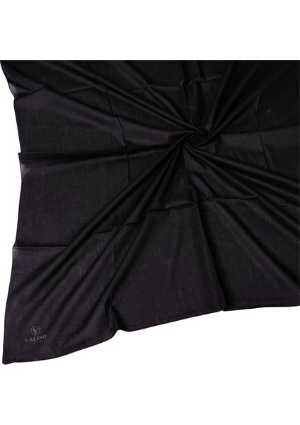 Valino Organik Pamuk Düz Renk Eşarp 100X100 cm - Doğal ve Nefes Alabilen Kumaş