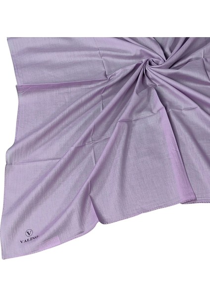 Valino Organik Pamuk Düz Renk Eşarp 100X100 cm - Doğal ve Nefes Alabilen Kumaş