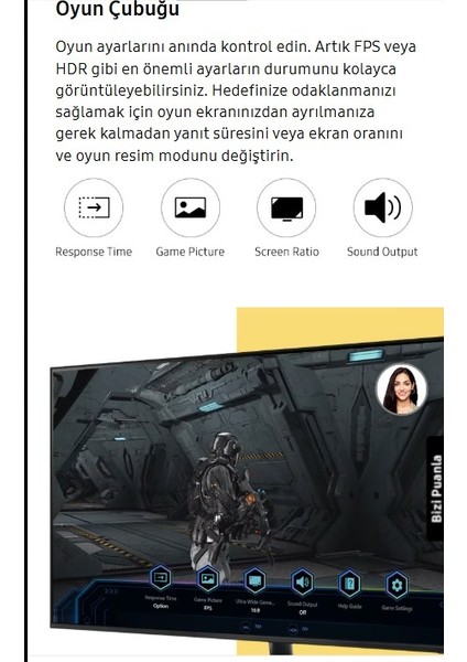 109 Ekran 43" Inç 4K UHD HDR10 3840 x 2160 Wi-Fi ,hdmı Type-C Monitör Tv + Onerous Askı Aparatı