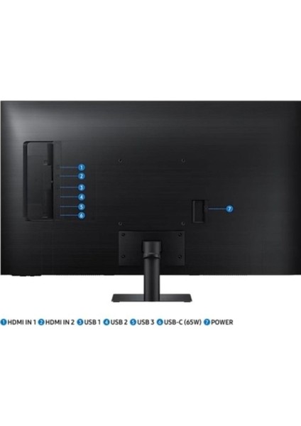 109 Ekran 43" Inç 4K UHD HDR10 3840 x 2160 Wi-Fi ,hdmı Type-C Monitör Tv + Onerous Askı Aparatı