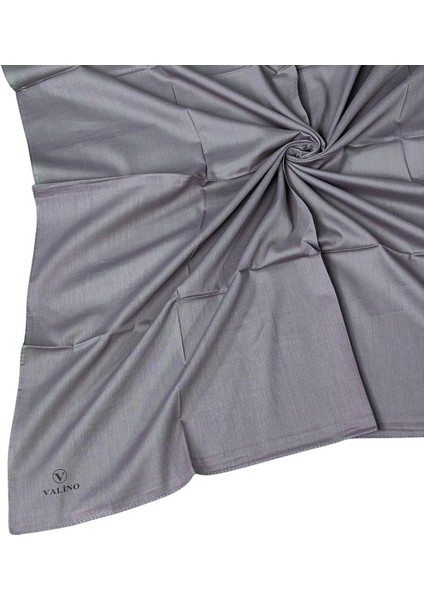 Valino Organik Pamuk Düz Renk Eşarp 100X100 cm - Doğal ve Nefes Alabilen Kumaş