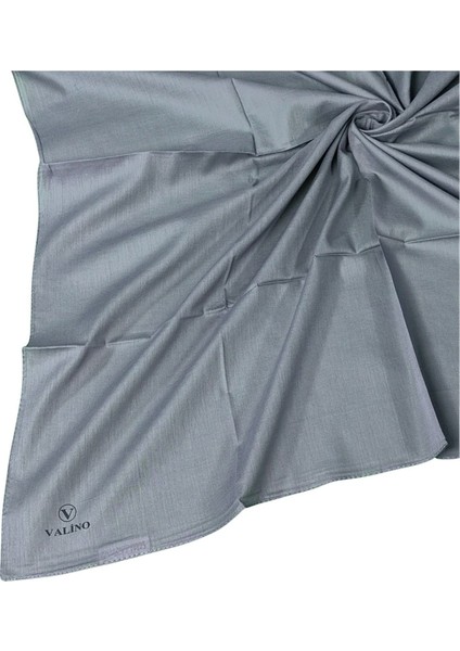 Valino Organik Pamuk Düz Renk Eşarp 100X100 cm - Doğal ve Nefes Alabilen Kumaş