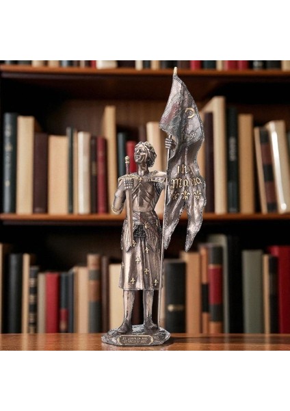 Wıse Veronese Serisi-Wise Mitoloji & Tarih-Wıse Joan Of Arc-13,5*9,5*38 CM– Dekoratif Obje ve Koleksiyonluk Model