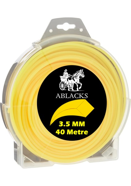 Otomatik Sarım Misina Başlık + Yedek Kare Misina 3.5 mm 40 Metre Çim Kesici Takım fiyatları