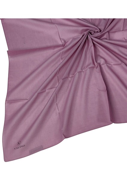 Valino Organik Pamuk Düz Renk Eşarp 100X100 cm - Doğal ve Nefes Alabilen Kumaş