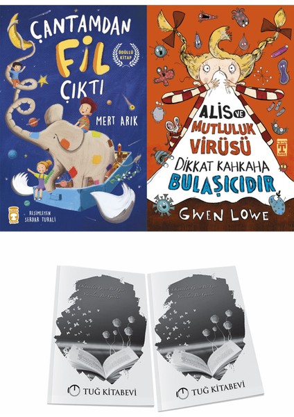 Çantamdan Fil Çıktı ve Alis ve Mutluluk Virüsü + Hediyeli