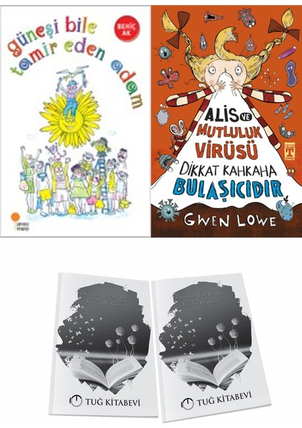 Güneşi Bile Tamir Eden Adam ve Alis ve Mutluluk Virüsü + Hediyeli