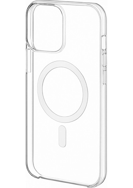 IPhone 13 Magsafe Özellikli Sararmaz Sert Plastik (Mika)Yumuşak Tuş Takımlı Koruyucu Kılıf modelleri