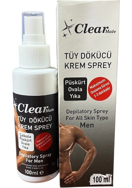 Tüy Dökücü Erkekler İçin Krem Man 100 ml