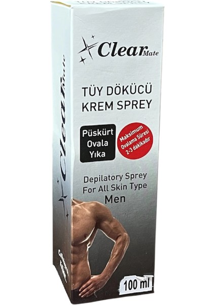 Tüy Dökücü Erkekler İçin Krem Man 100 ml