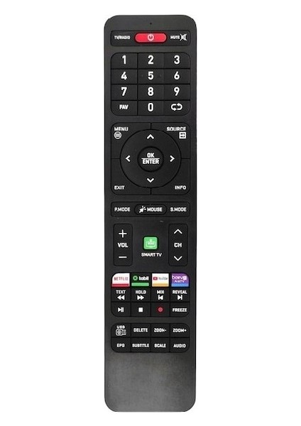Onvo 42OV6000F Ile Uyumlu Android LED Smart Kumanda