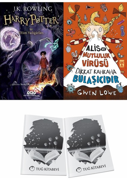 Harry Potter ve Ölüm Yadigârları ve Alis ve Mutluluk Virüsü + Hediyeli