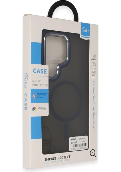 Samsung Galaxy S23 Ultra Winner Magsafe Kapak - Lacivert - JUL7338-4044