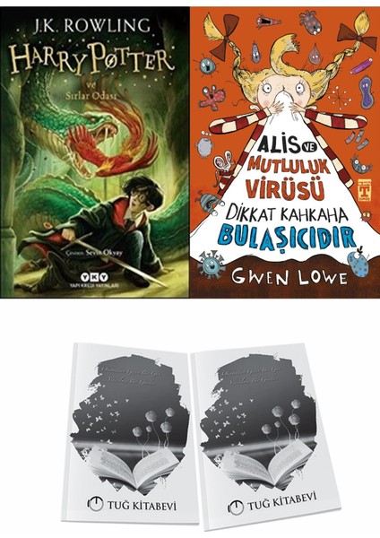 Harry Potter ve Sırlar Odası ve Alis ve Mutluluk Virüsü + Hediyeli