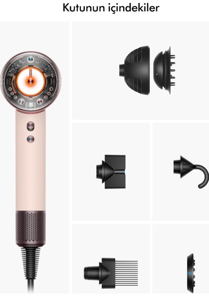 Supersonic Nural™ Saç Kurutma Makinesi (Ceramic Pink) modelleri