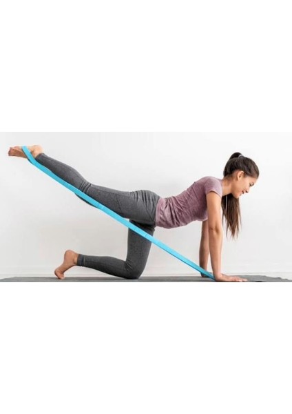 Pilates Bandı Plates Egzersiz Direnç Lastiği Yoga Egzersiz Bandı 1 Adet indirimleri