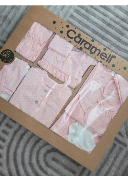 Incibaby Tiny Lace Premium % 100 Pamuk 10'lu Kız Bebek Hastane Çıkış Seti Yeni Sezon