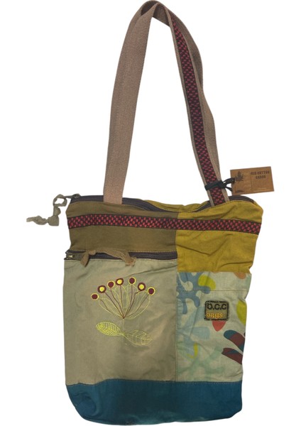 Vintage Renkli Etnik Orta Boy Plaj Günlük Kadın Kol Omuz Çantası 27CM x 33CM fiyatları