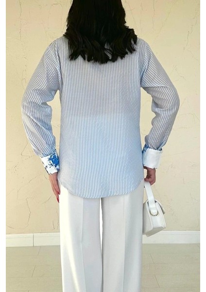 Mavi Garnili Gömlek fırsatları