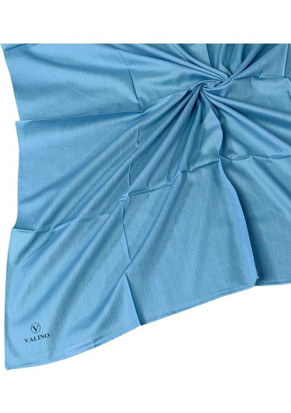 Valino Organik Pamuk Düz Renk Eşarp 100X100 cm - Doğal ve Nefes Alabilen Kumaş