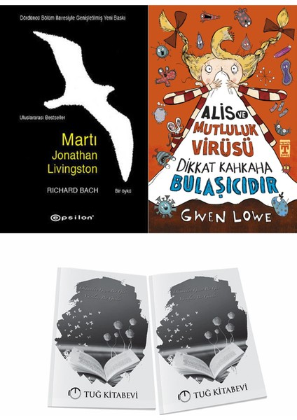Martı Jonathan Livingston ve Alis ve Mutluluk Virüsü + Hediyeli