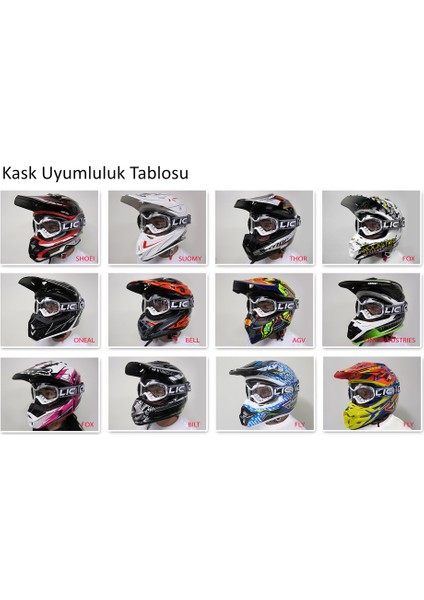 Kameralı Motosiklet Motocross Gözlük Offroad Kameralı Gözlük