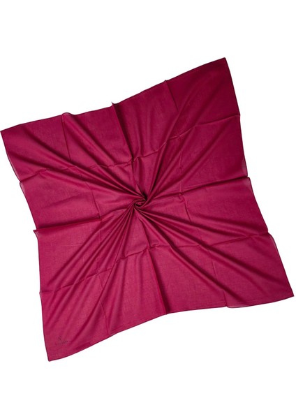Valino Organik Pamuk Düz Renk Eşarp 100X100 cm - Doğal ve Nefes Alabilen Kumaş modelleri