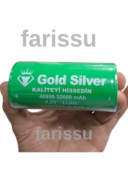Gold Silver GS-14400 | 80W 8000 Lümen Şarjlı El Feneri (Su Geçirmez – Uzun Ömürlü Pil)