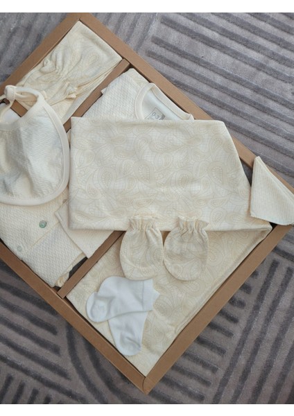 Incibaby Tiny Lace Premium % 100 Pamuk 10'lu Kız Bebek Hastane Çıkış Seti Yeni Sezon