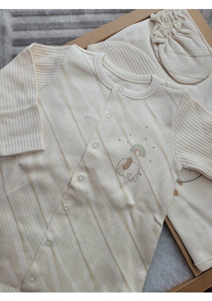Incibaby Good Baby Premium % 100 Pamuk 10'lu Erkek Bebek Hastane Çıkış Seti