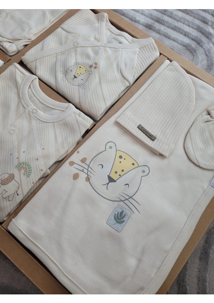 Incibaby Good Baby Premium % 100 Pamuk 10'lu Erkek Bebek Hastane Çıkış Seti