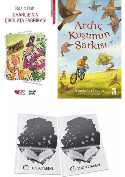 Charlie’nin Çikolata Fabrikası ve Ardıç Kuşunun Şarkısı + Hediyeli