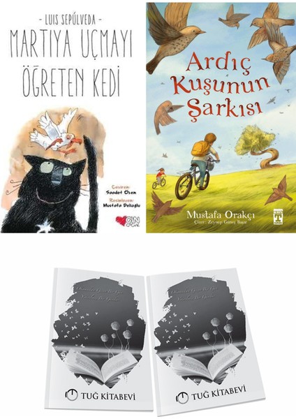 Martıya Uçmayı Öğreten Kedi ve Ardıç Kuşunun Şarkısı + Hediyeli