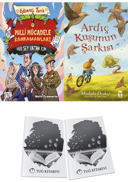 Milli Mücadele Kahramanları Her Şey Vatan Için ve Ardıç Kuşunun Şarkısı + Hediyeli