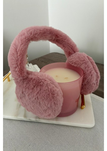 Peluş Kulaklık, Boyu Ayarlanabilen Peluş Kafa Kulaklığı Pembe modelleri