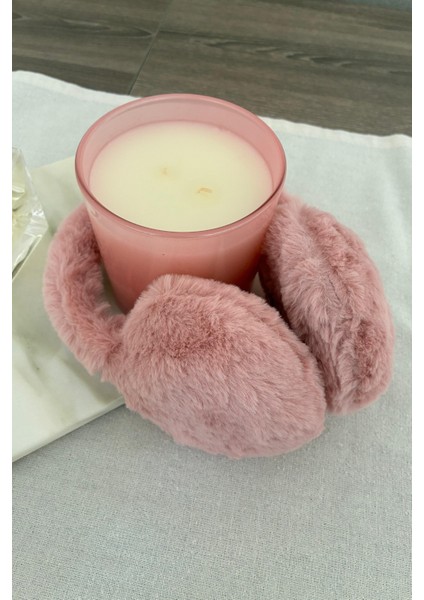 Peluş Kulaklık, Boyu Ayarlanabilen Peluş Kafa Kulaklığı Pembe fırsatları