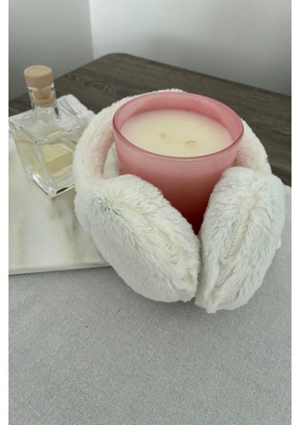 Peluş Kulaklık, Boyu Ayarlanabilen Peluş Kafa Kulaklığı Ekru fırsatları
