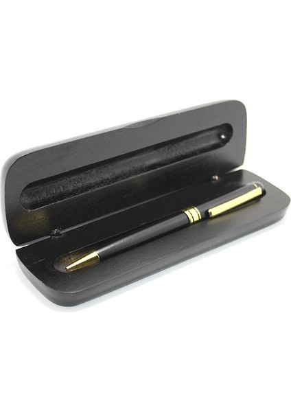 Ahşap Kutulu Tükenmez Kalem Model 3