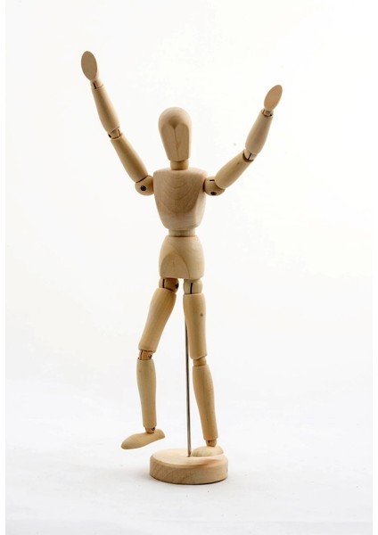 Ahşap Robot Model 2