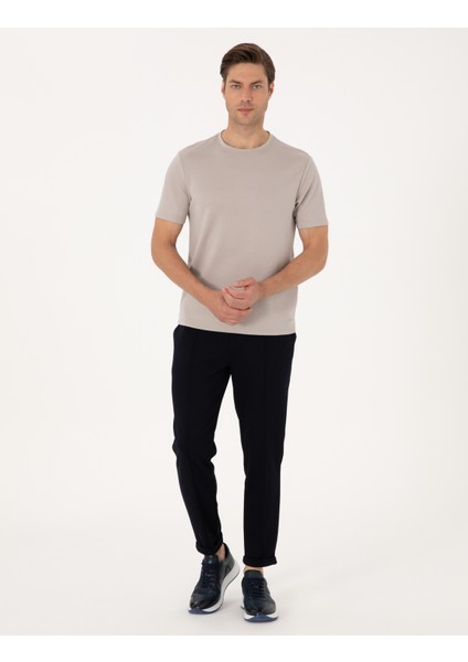 Erkek Lacivert Slim Fit Eşofman Altı 50318021-VR033