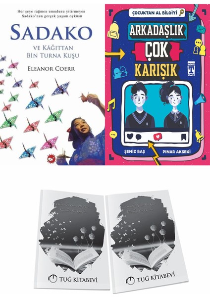 Sadako ve Kağıttan Bir Turna Kuşu ve Arkadaşlık Çok Karışık Çocuktan Al Bilgiyi + Hediyeli