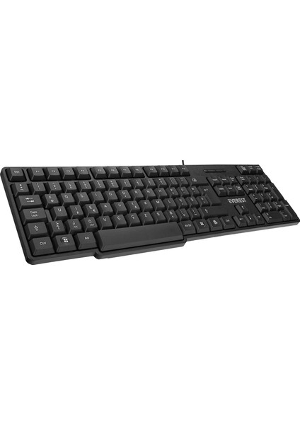KB-517U Siyah 2mt Bakır Kablolu USB F Standart Klavye