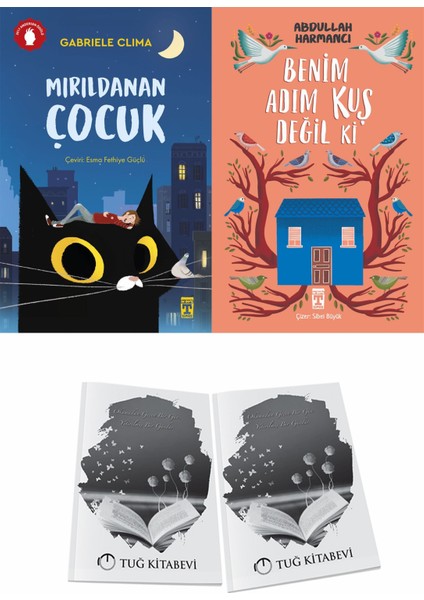 Mırıldanan Çocuk ve Benim Adım Kuş Değil Ki + Hediyeli