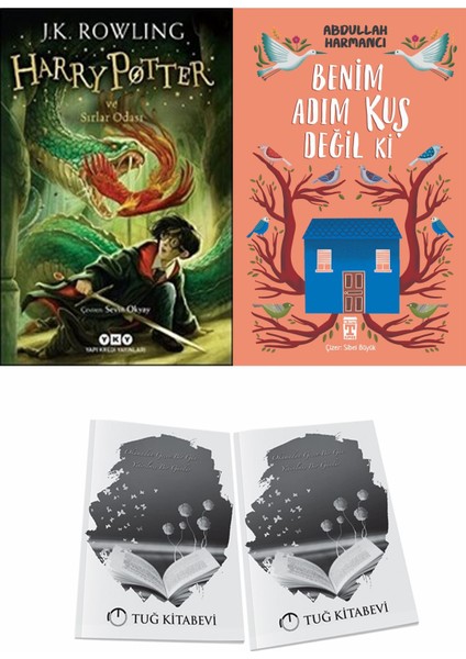 Harry Potter ve Sırlar Odası ve Benim Adım Kuş Değil Ki + Hediyeli